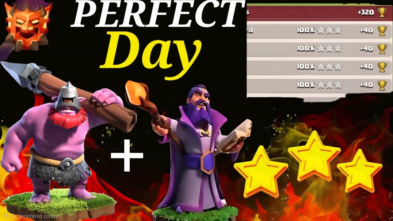 1st Time Perfect Day  with New Army  Zap Throwers in February Legends League Season💥#clashofclans 