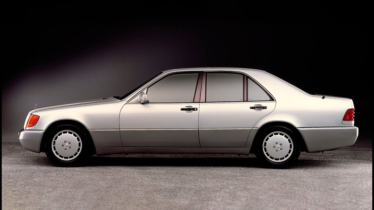 1991 Mercedes S-class w140 official promotion video