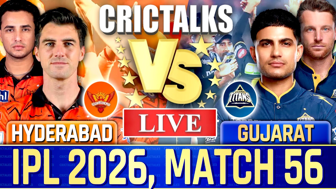 Live: SRH vs GT, IPL 2026 Match, Live Match Today, Live Commentary, Hyderabad vs Gujarat Live Score