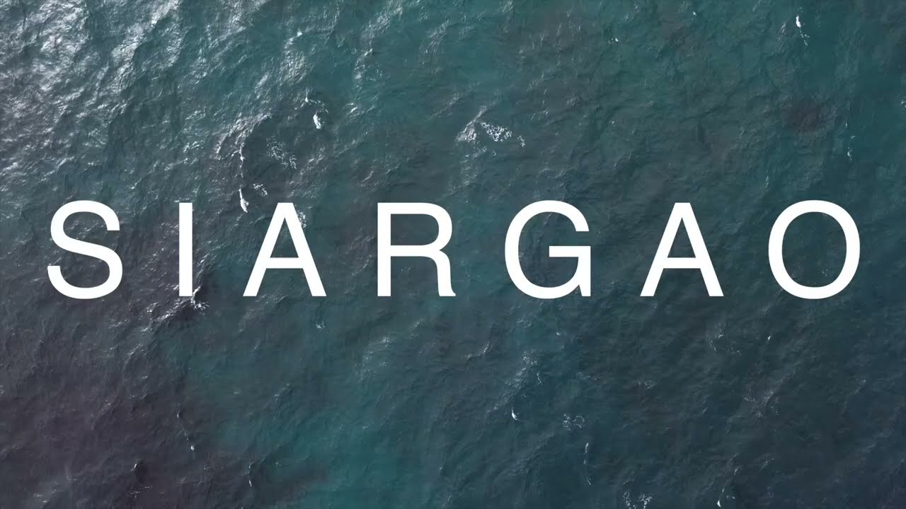Siargao Island in 4k Cinematic drone shots