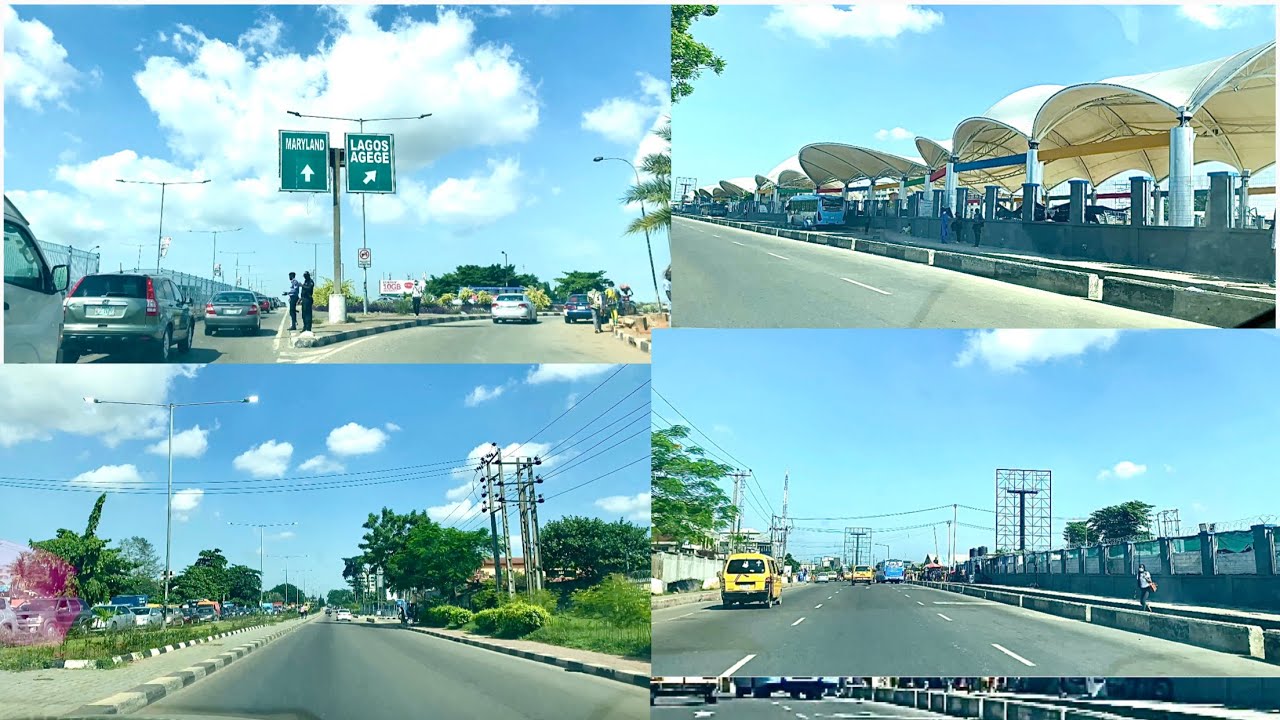 Drive along with me from Ikeja to Yaba, Lagos, Nigeria.