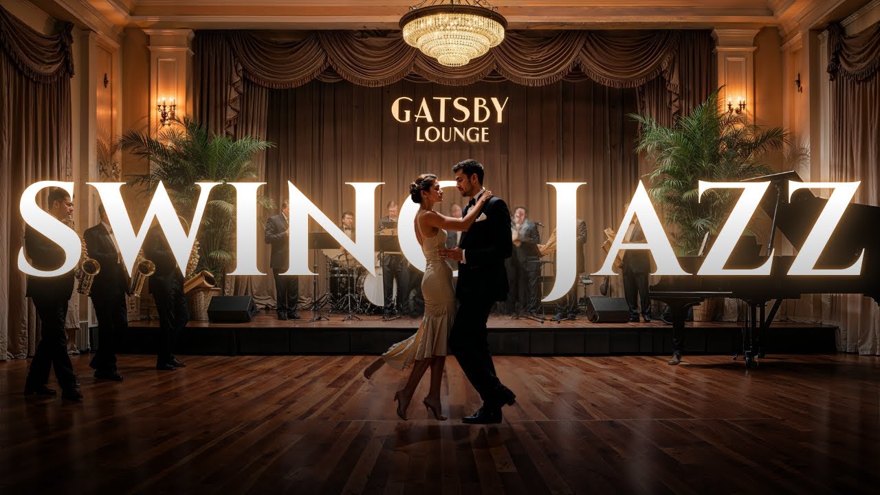 New York Swing Jazz Party | Vibrant 1920s Ballroom Vibes | Gatsby Lounge 🗽🎷