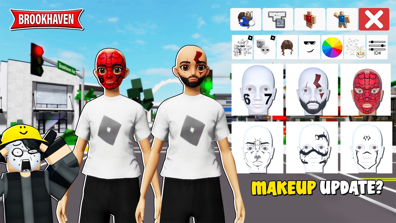 😭ROBLOX MAKEUP UPDATE & CARA PASANG Di Brookhaven RP