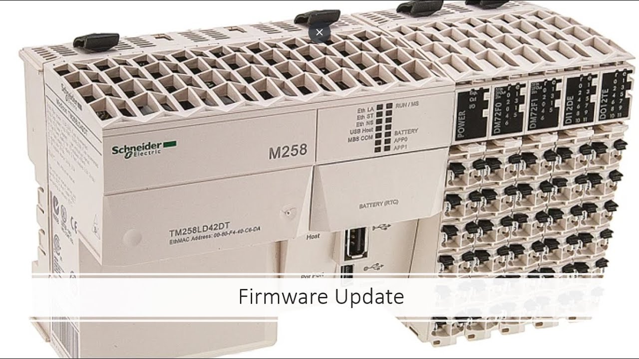Atualização de firmware CLP M258 Schneider