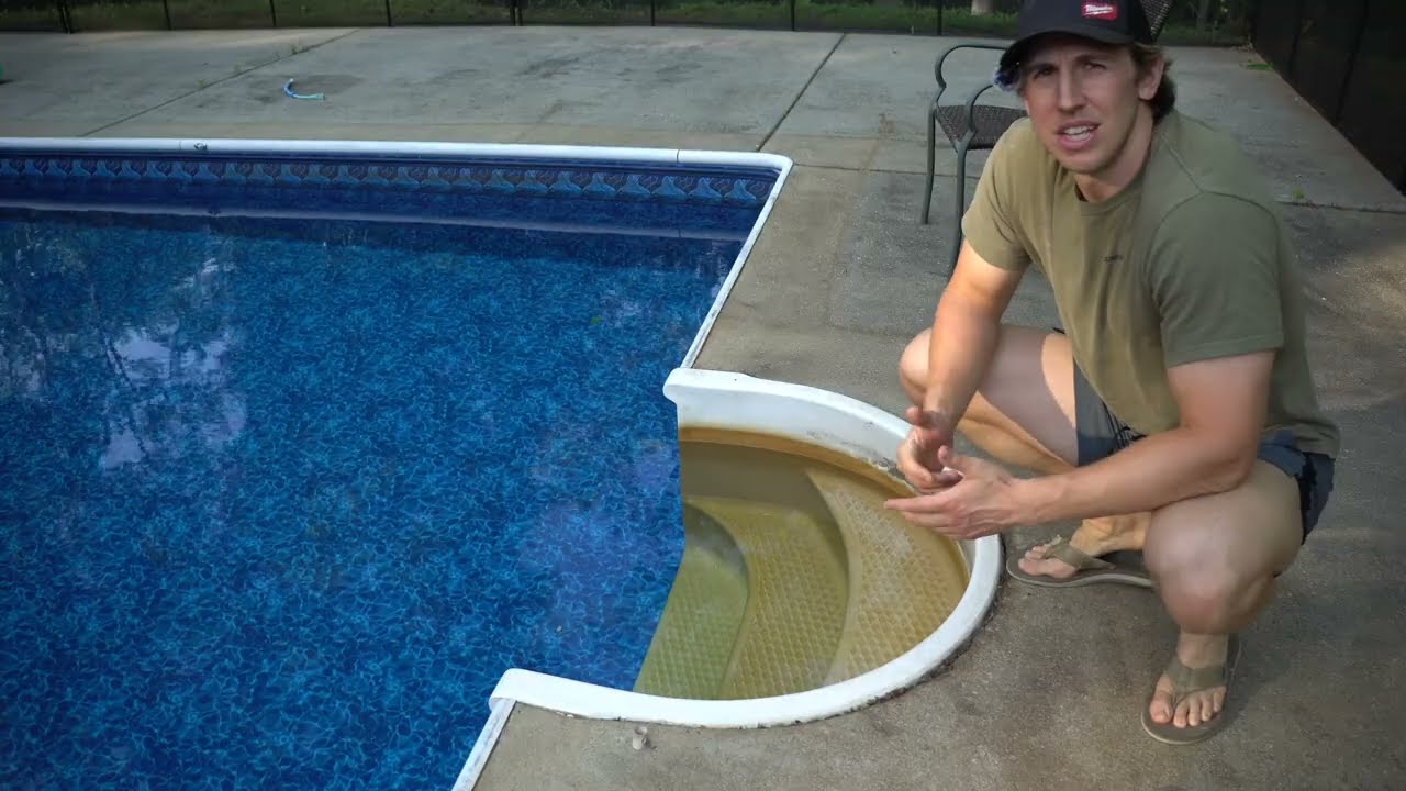 How to remove BROWN or IRON stains from pool CHEAP!