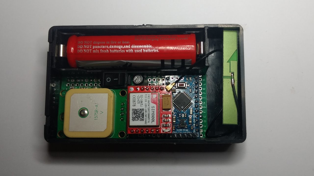 Real time GPS tracking using SIM800L GPRS module