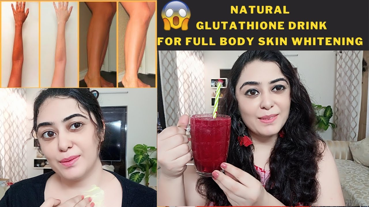 FULL BODY SKIN WHITENING पूरा शरीर इतना गोरा कर देगा/काली परत जाएगी #SCRUBRUBANDGLOW #diyglutathione