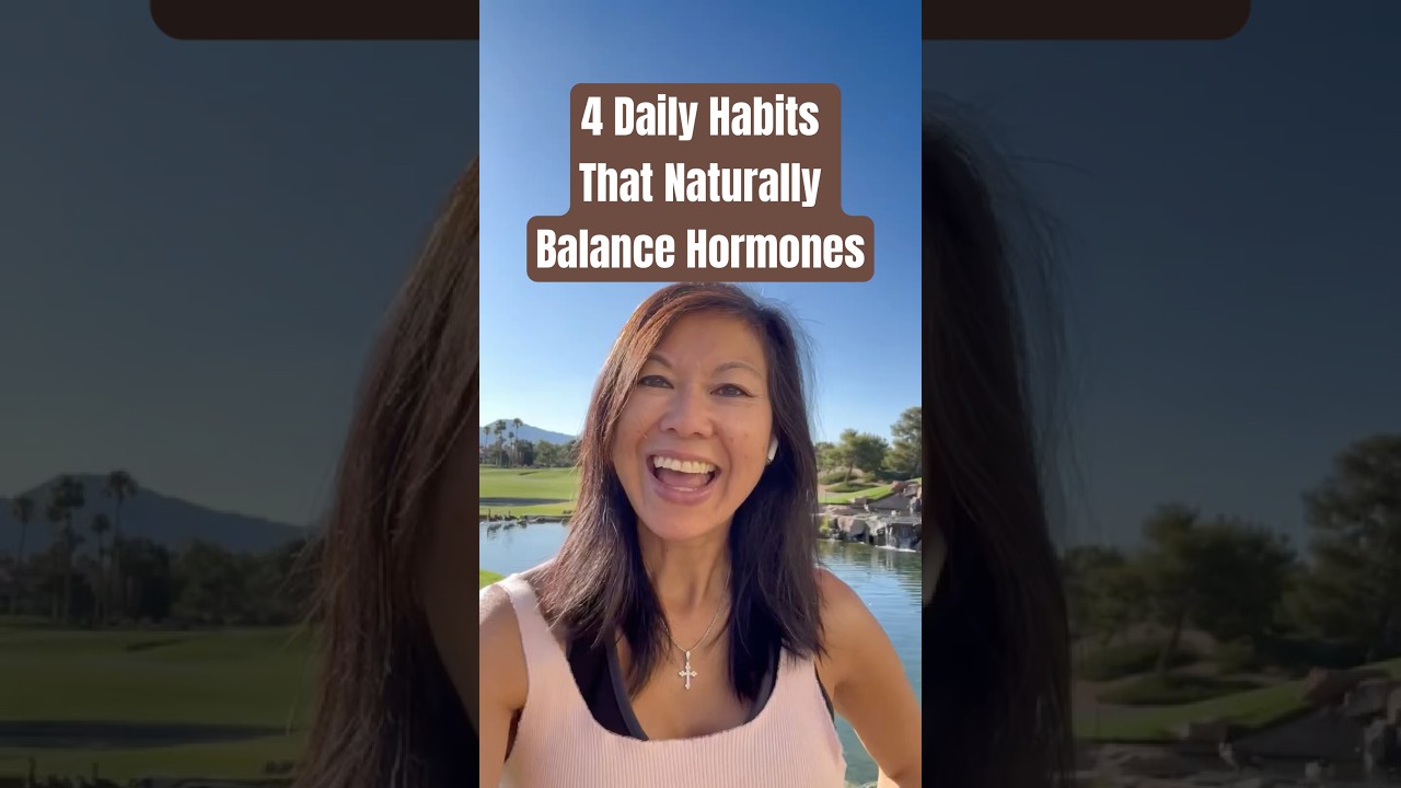 Your hormones respond to your habits. Start with these 4! #hormonehealth #menopausesupport