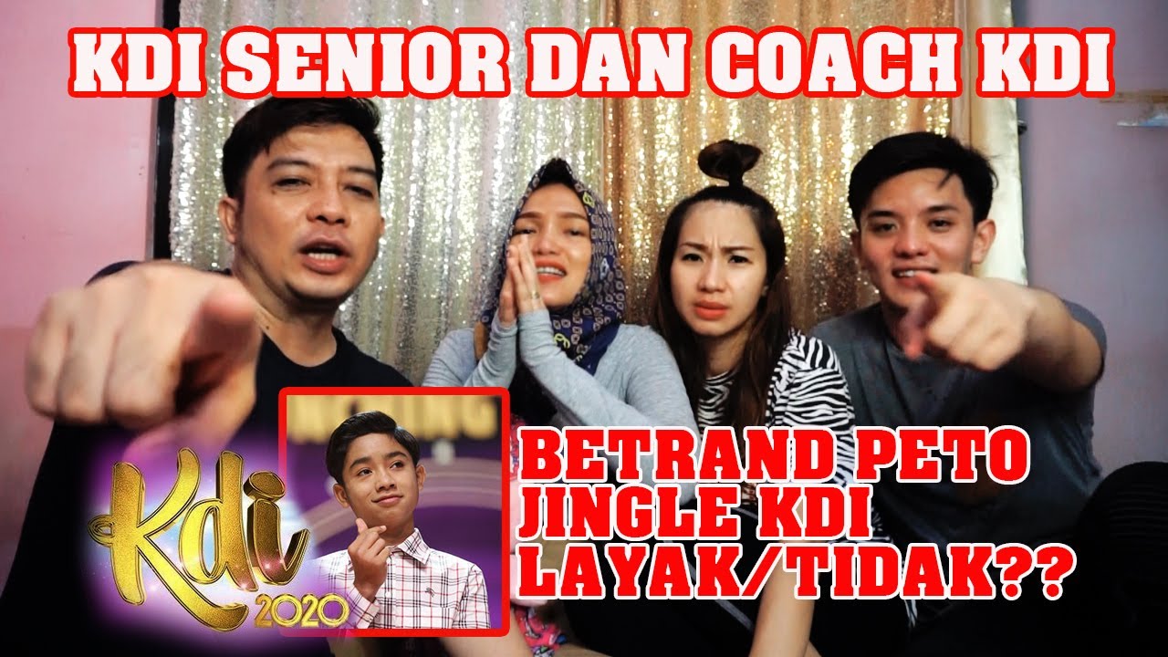 Betrand Peto dimata senior KDI dan Coach KDI
