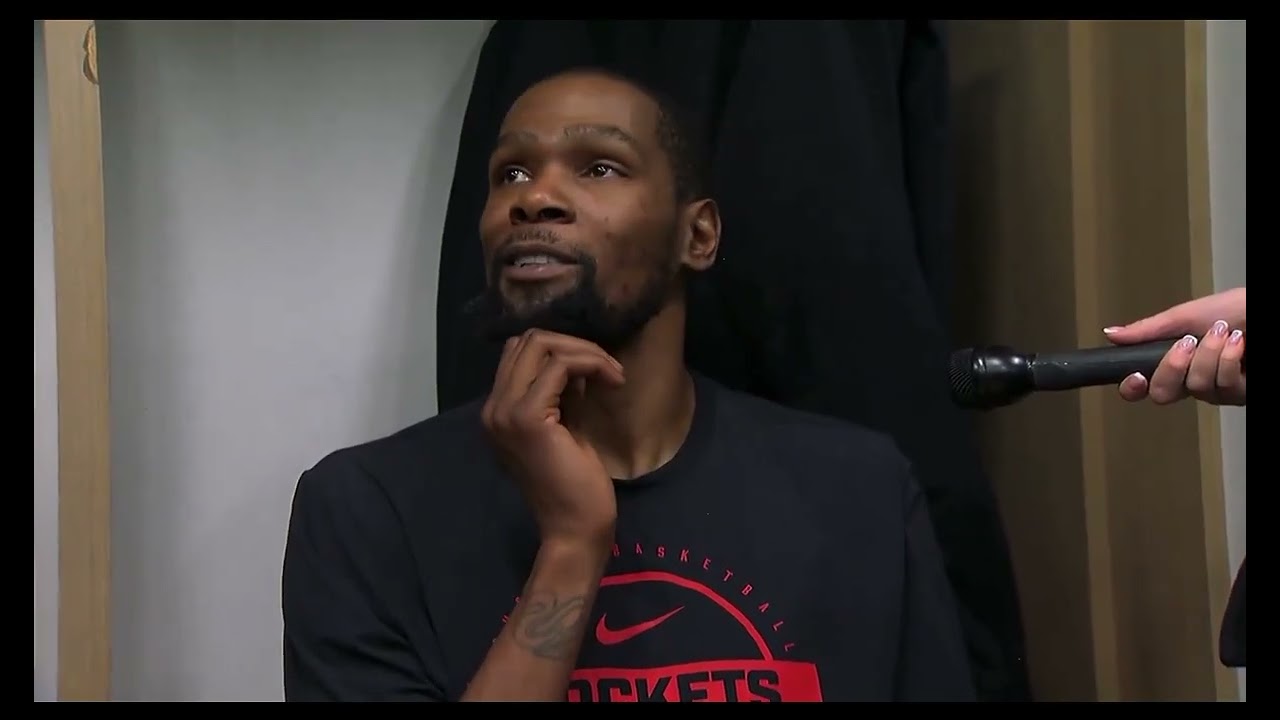 Houston Rockets Postgame: Kevin Durant talks win over Grizzlies