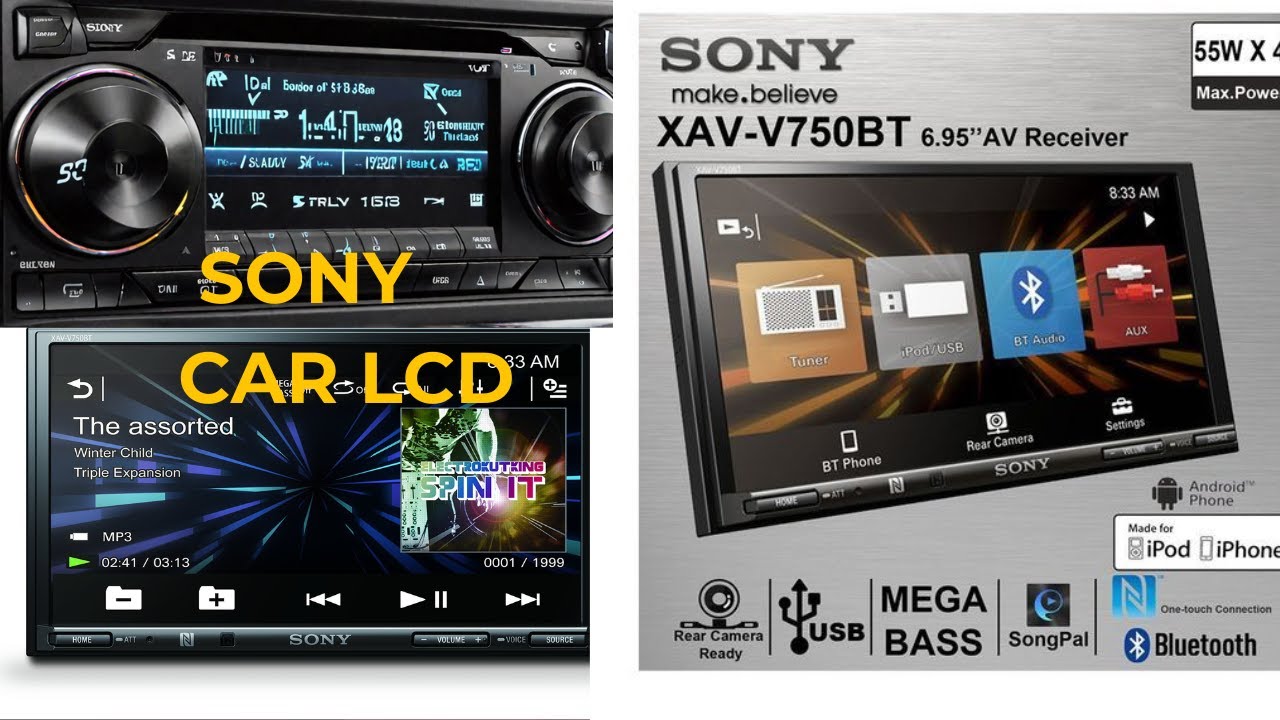 Sony Car Stereo A legacy of bass  | How to connect sony lcd for Home use ||detailed wiring |
