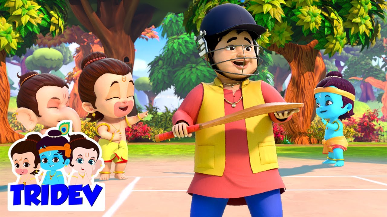 Lalaji Ne Cricket Khela,लालाजी ने क्रिकेट खेला, Hindi Rhyme for Kids