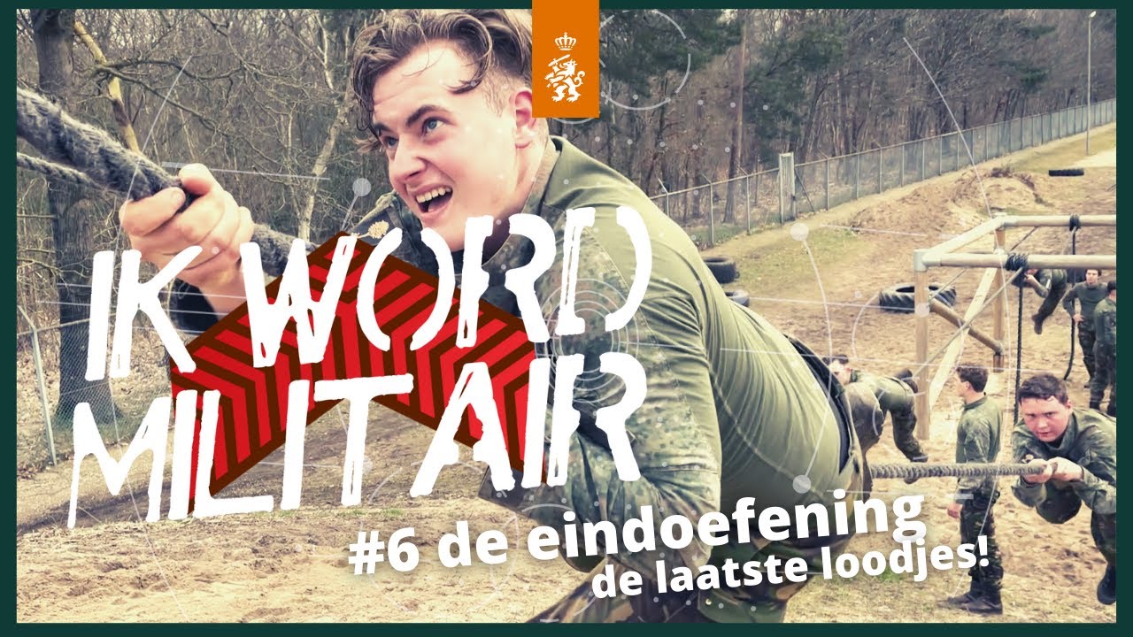 💪 De EINDOEFENING! De laatste loodjes voor de rode strepen | IK WORD MILITAIR | #6