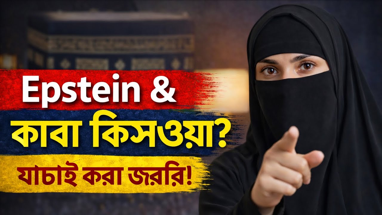 Epstein Files: কাবা কিসওয়া বিতর্ক | মুসলিমদের কী করা উচিত?
