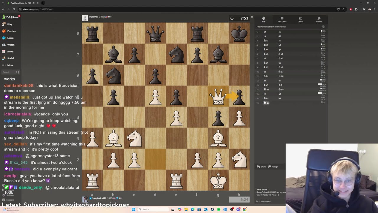 [250617] Hálfdán Twitch Stream (Chess, Rounds, Fortnite)