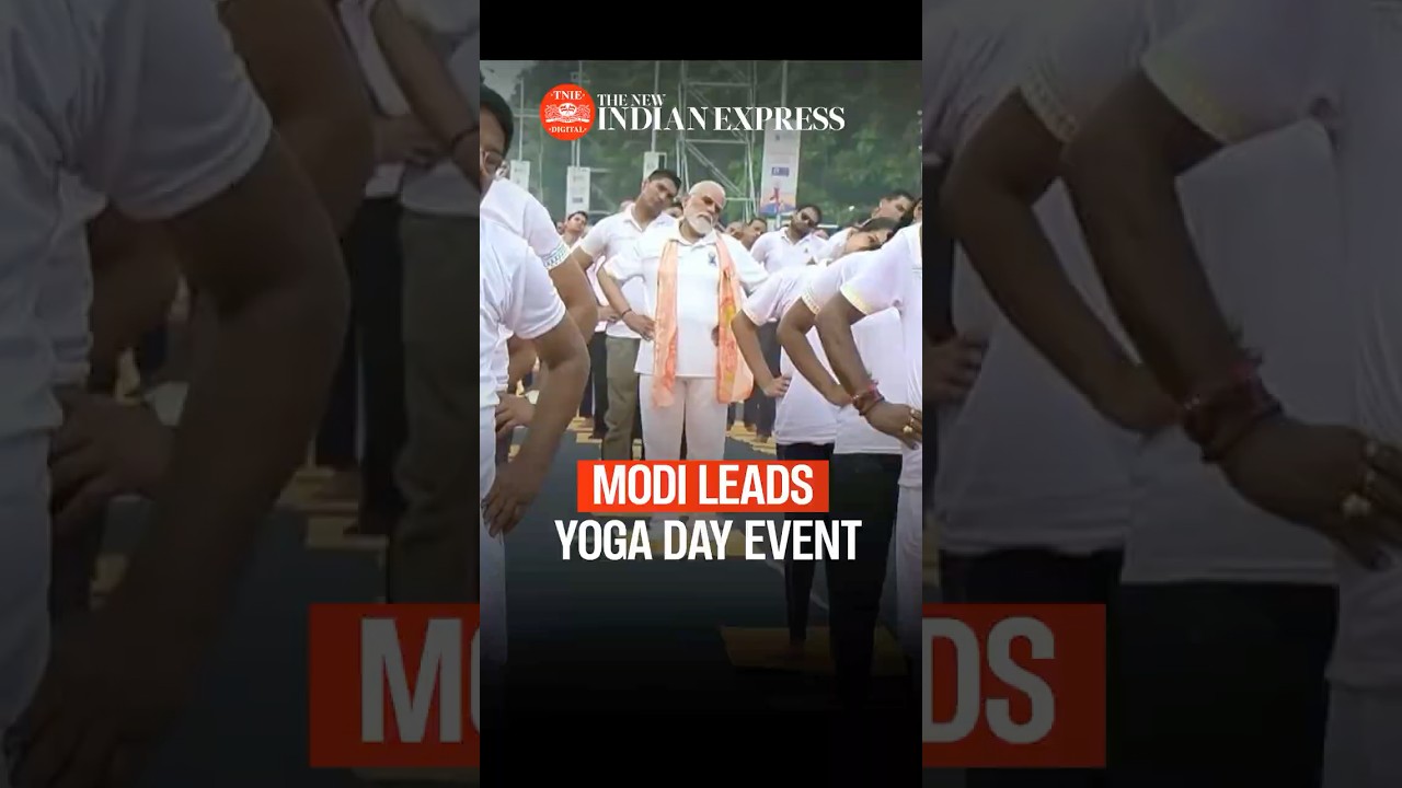 PM Modi Performs Yoga in Kolkata on International Yoga Day, Highlights Healthy Ageing Theme