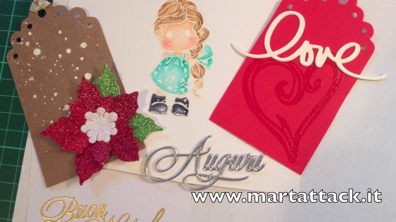 Embossing a caldo (heat embossing) - tutorial in italiano by Martattack
