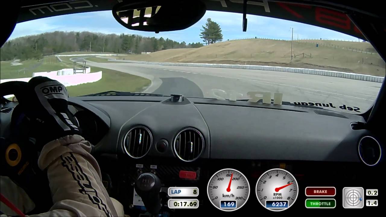 Mosport 2016 Porsche Cayman S fast laps