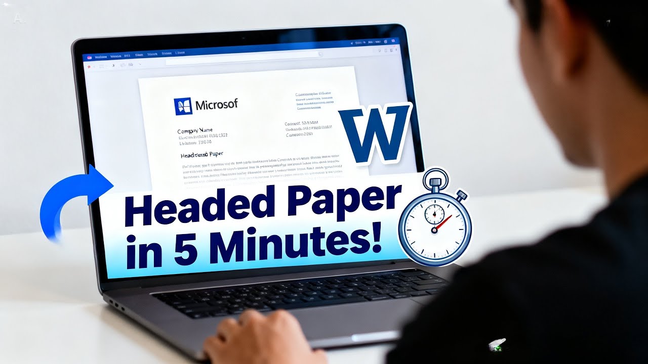 Как создать фирменный бланк в Microsoft Word менее чем за 5 минут