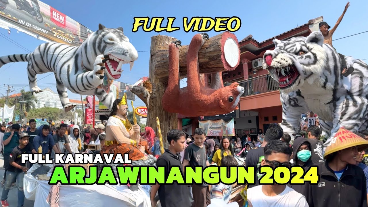 FULL Arak Arakan ARJAWINANGUN 2024 ❗️ Karnaval MULUDAN dan KHITANAN MASSAL