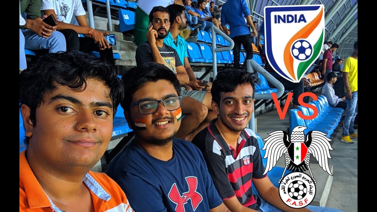 HERO INTERCONTINENTAL CUP 2019 |INDIA VS SYRIA| |AHMEDABAD| FOOTBALL MATCH VLOG|