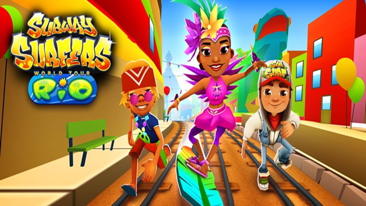 Subway Surfers: Rio - Sony Xperia Z2 Gameplay