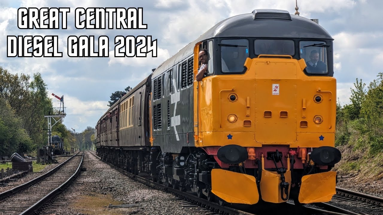 Great Central DIESEL GALA 2024 Day One with CLASS 153s!??! 26/04/24