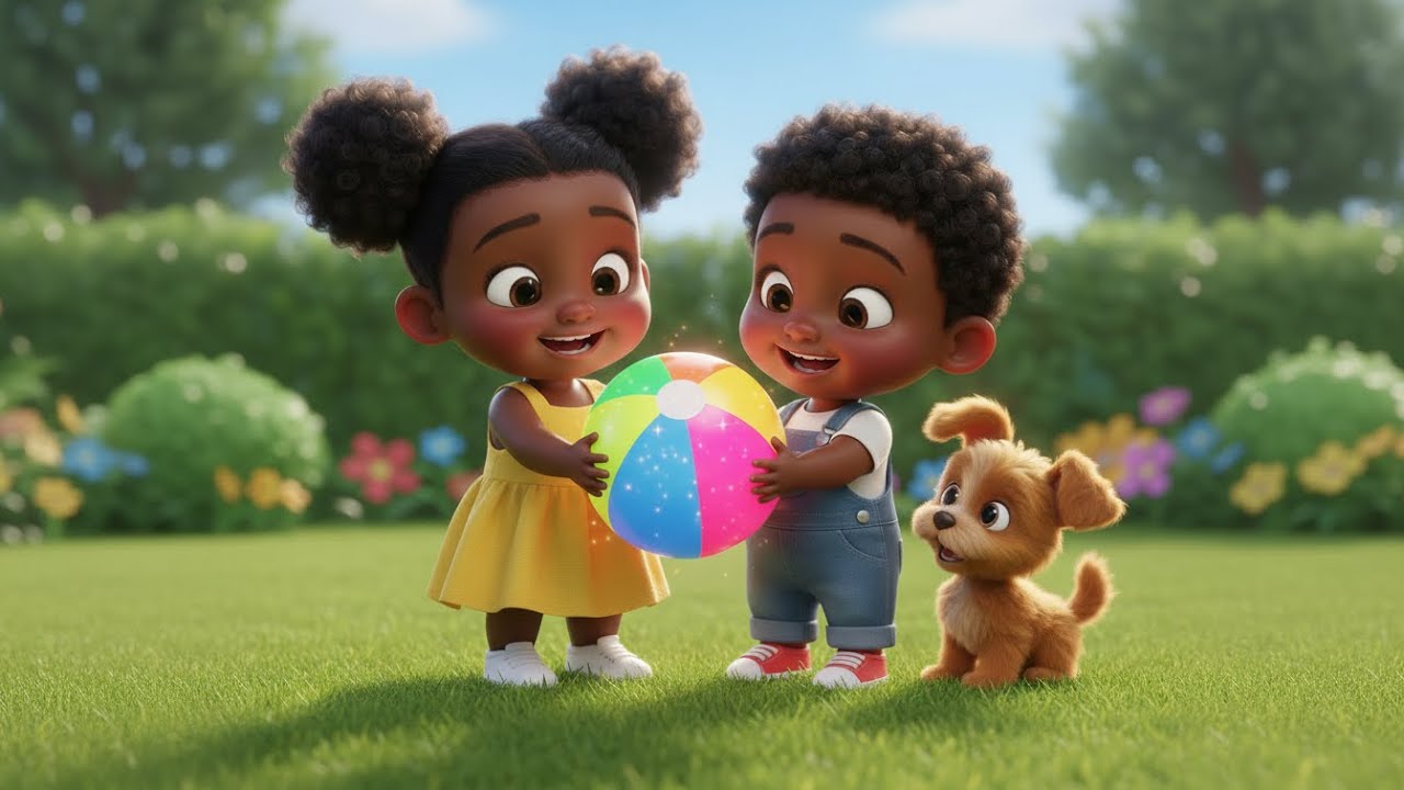 Lila, Leo and the Colorful Ball 🌈