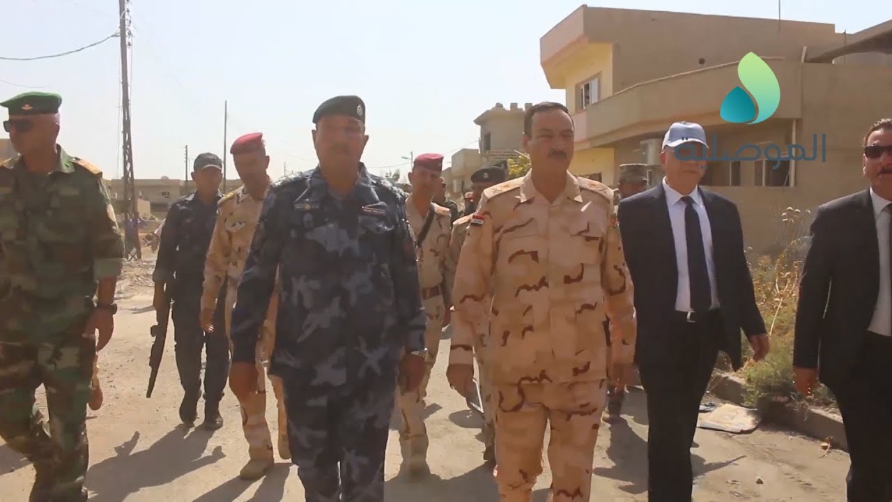 الجبوري يشرف على ازالة التجاوزات على الأراضي و الممتلكات العامة في قضاء الحمدانية وكرمليس
