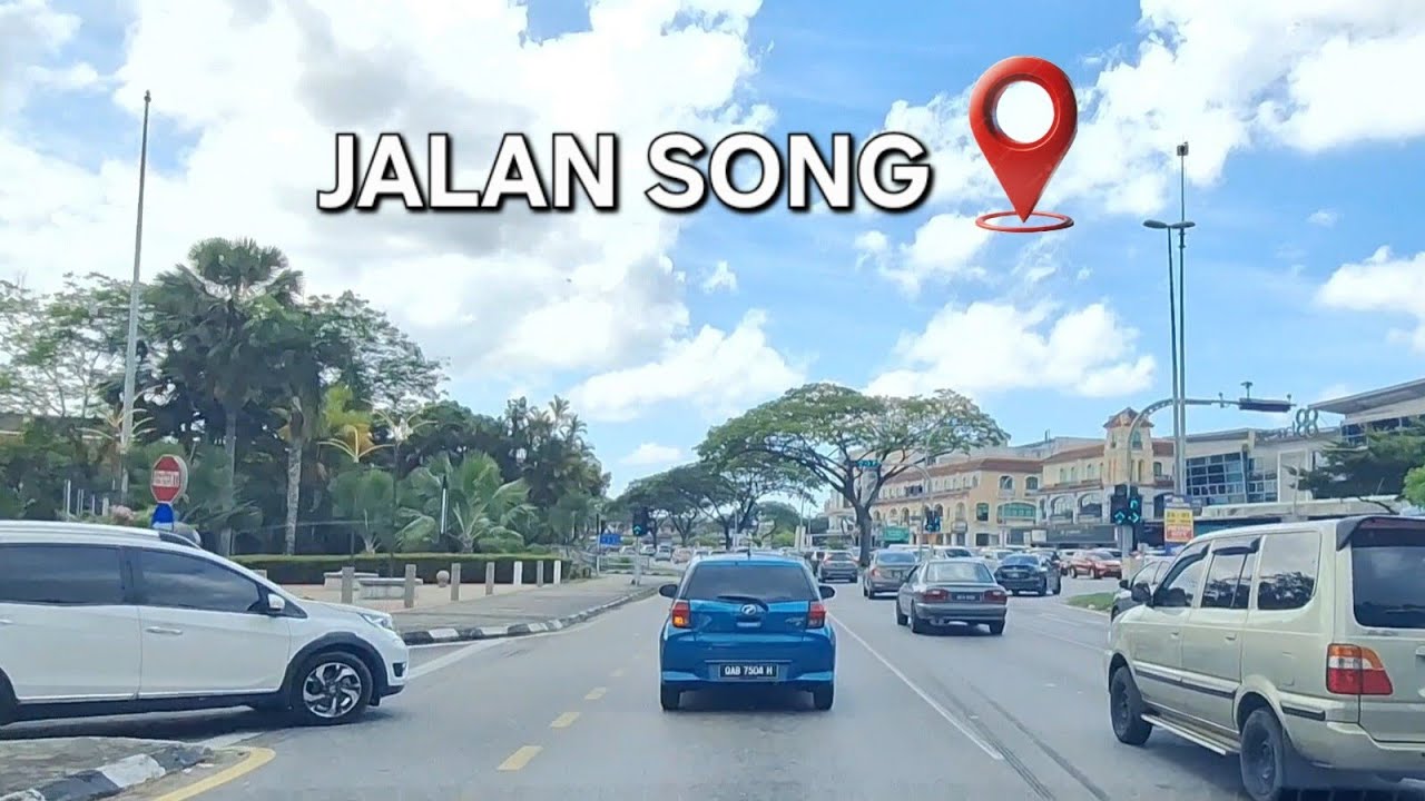 KUCHING DRIVE🔥TIYA VISTA TO CITYONE MALL🎯SARAWAK UPDATE‼️