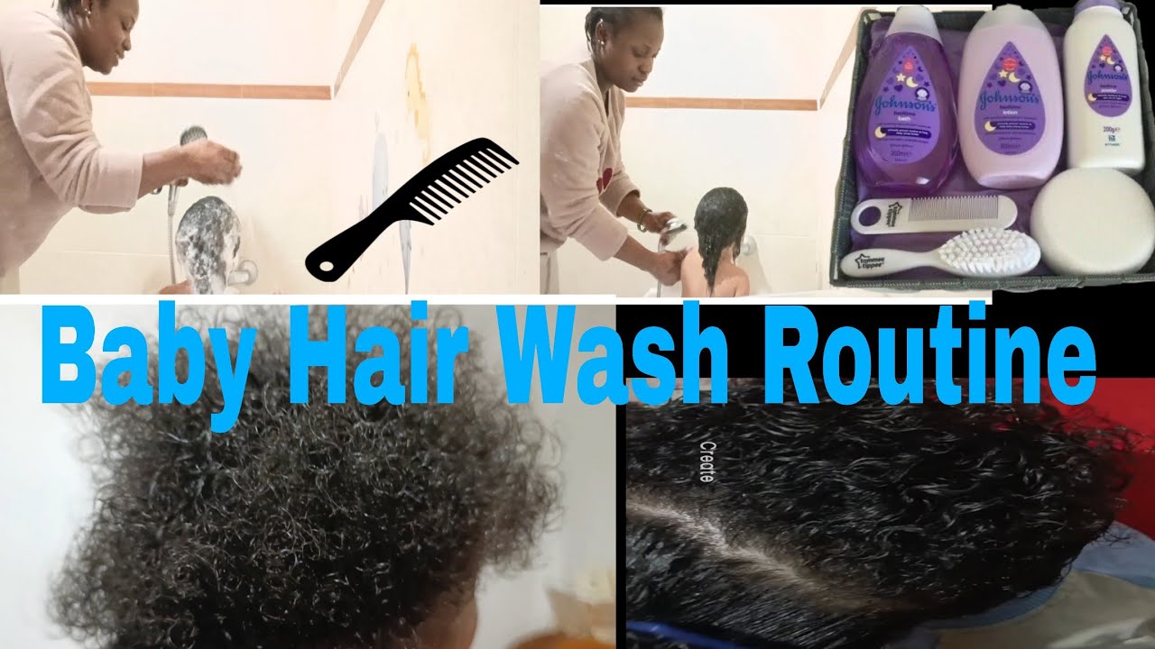 Baby Hair Wash Routine | A Calm Day With My Baby