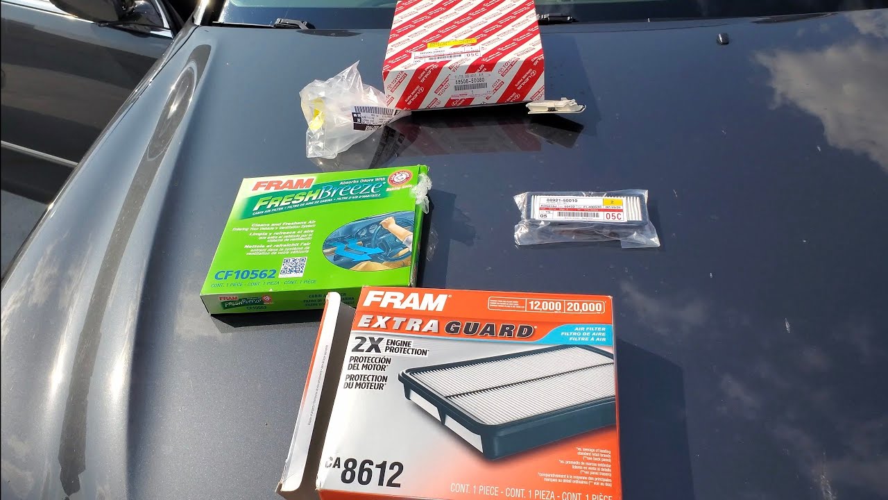 How to Completely replace all filters for the Ls 430 | 01 - 06 All Trims | 04 - 06 Ultra Luxury