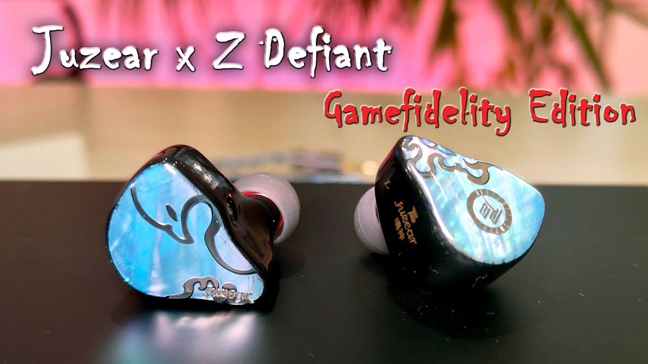 IEM наушники с реалистичным нейтральным звучанием:  Juzear x Z Defiant Gamefidelity Edition