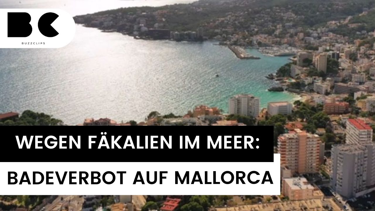 Wegen F&auml;kalien im Meer: Badeverbot auf Mallorca