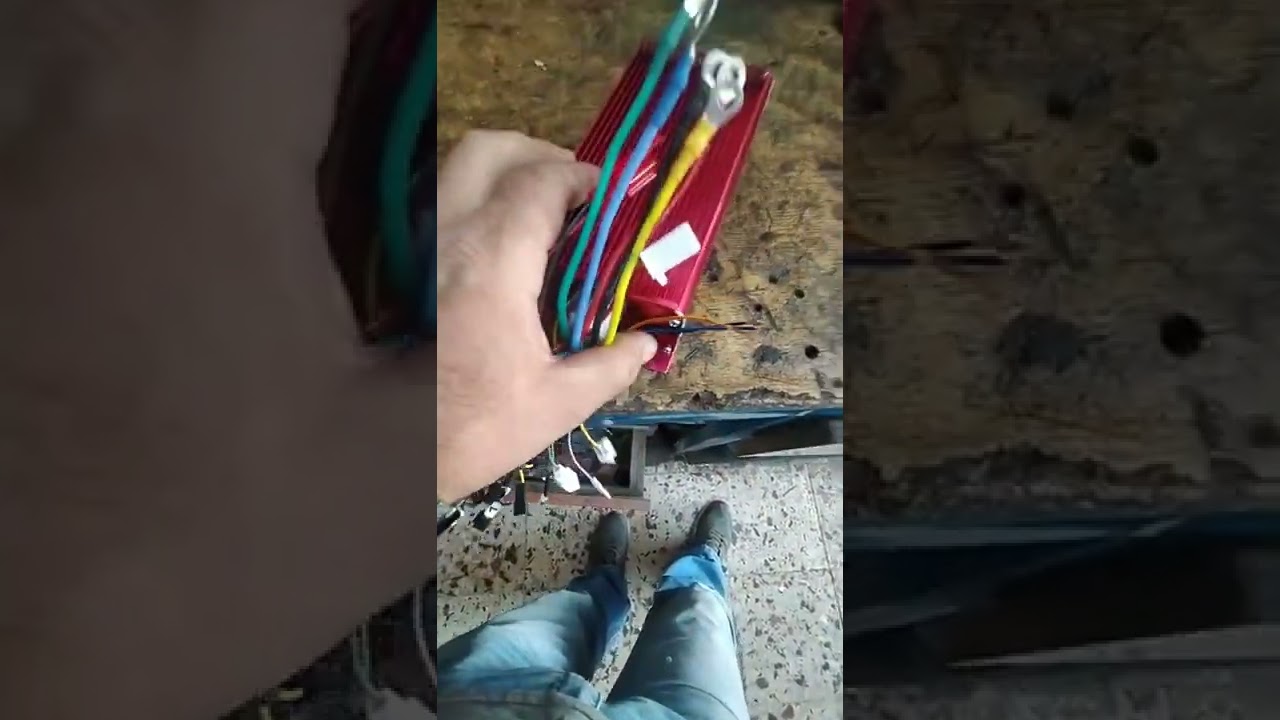 akıllı beyin üç ve iki tekerlikle elektrikli bisikletlere uyumlu beyin bağlantı kablolarıni baglama