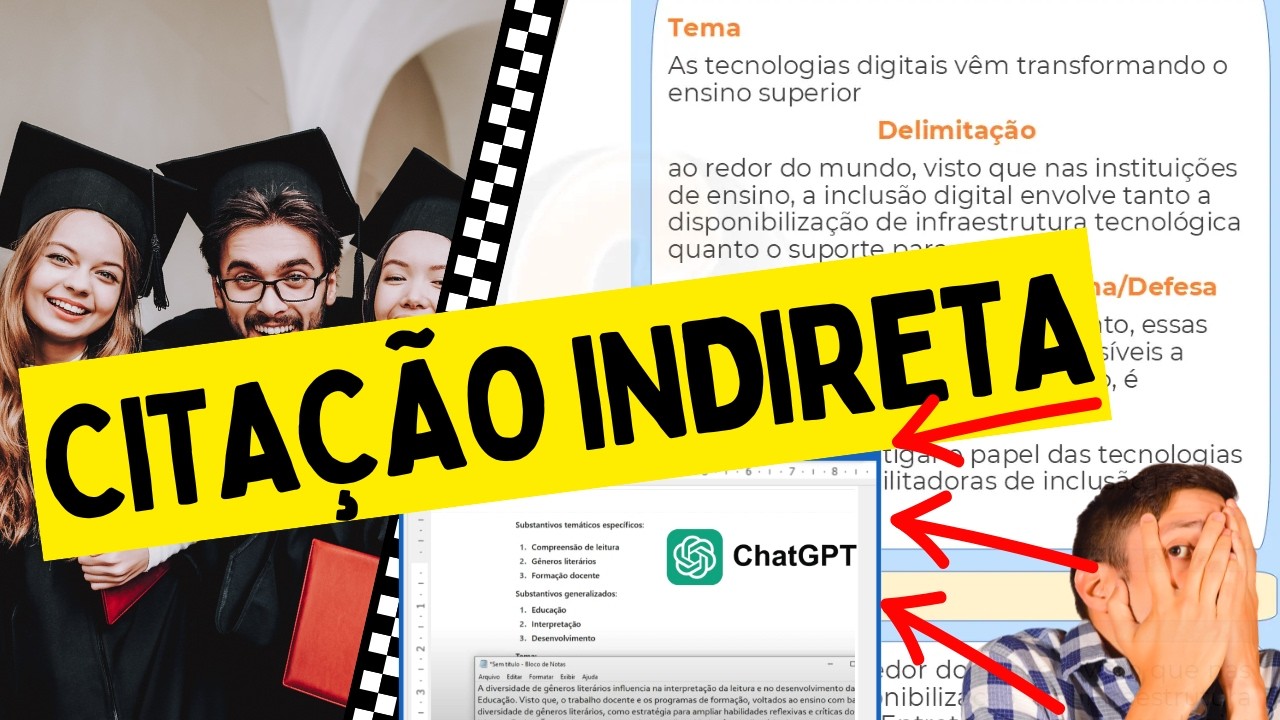 🔥Citação Indireta com ChatGPT Sem Plágio e 100% Original: Usando a Técnica Design de Questão