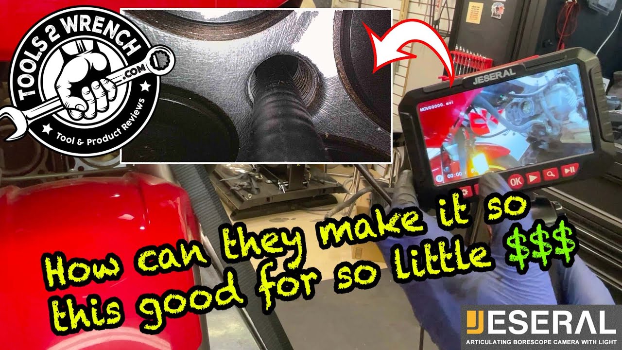 Обзор шарнирной инспекционной камеры Borescope Jeseral: новые функции #borescope #inspectioncamera