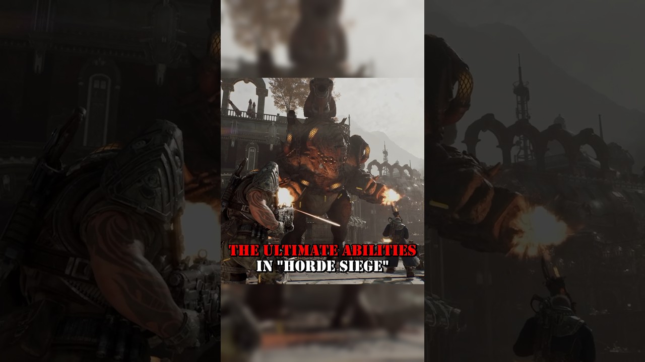 Ультимативные способности и классы в Gears of War E-Day! #gearsofwar #gears5 #gearslore #shorts