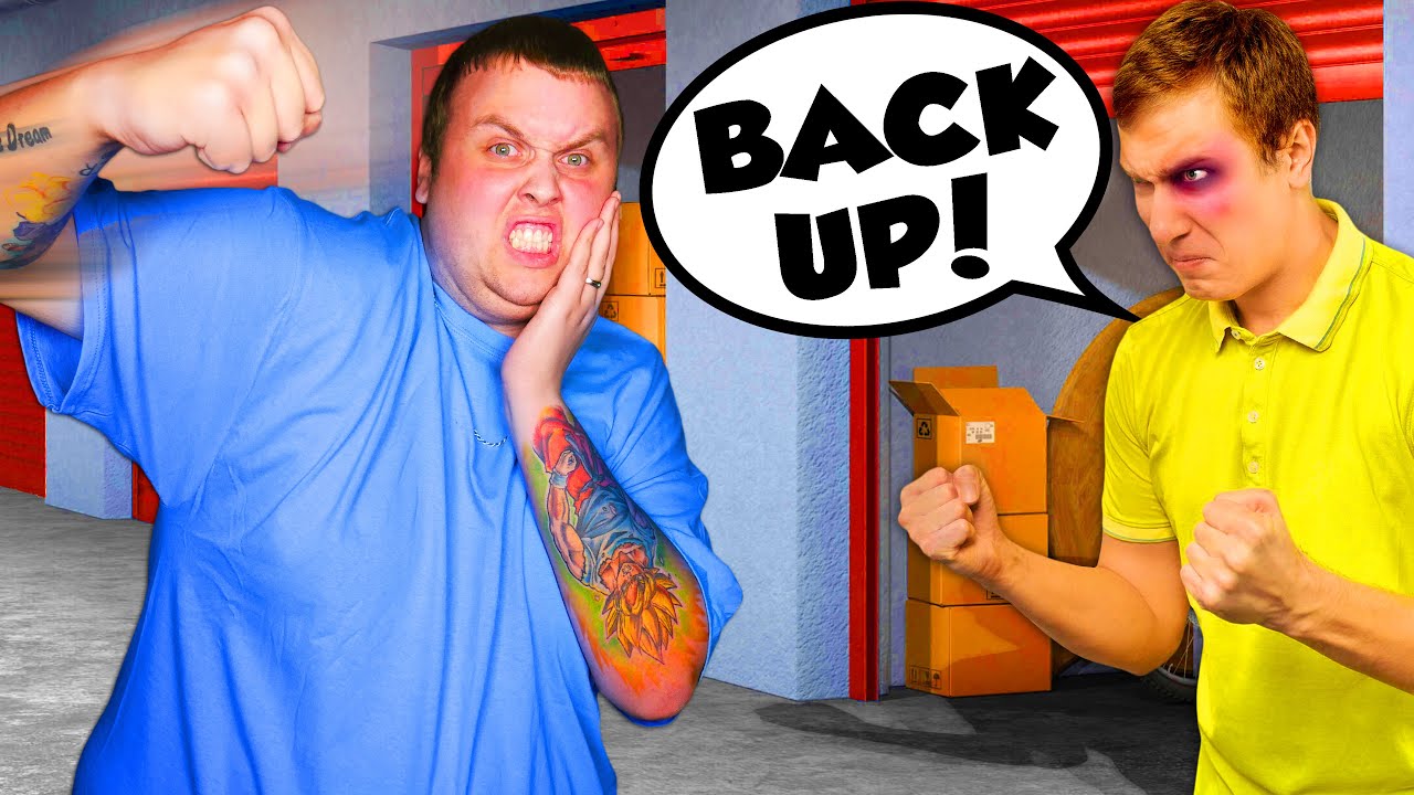 He RUSHED ME So I STOMPED HIM! Don't Touch My Storage Unit!