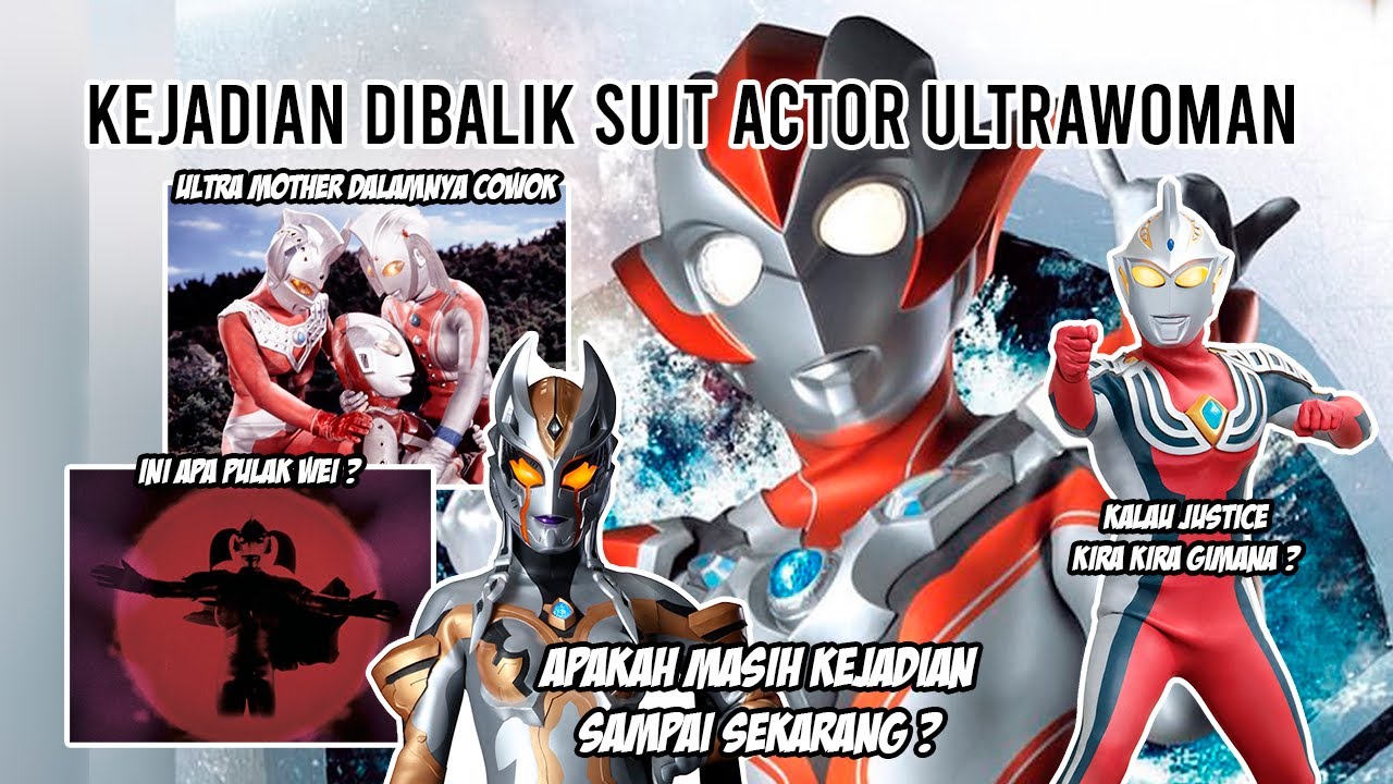 SISI KELAM DARI ULTRAWOMAN ERA SHOWA !! BISA MERUSAK MASA KECIL - Bahas Suit Actor UltraWoman