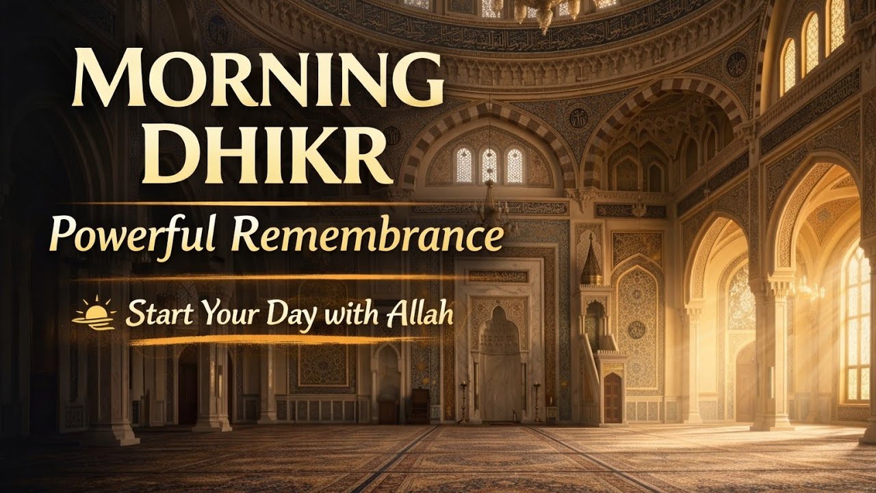 Morning Dhikr 🌅 Powerful Islamic Remembrance to Start Your Day with Peace