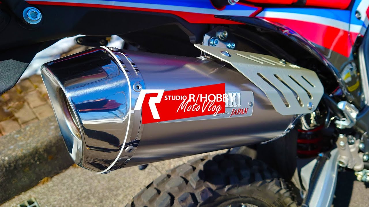 モリワキ スリップオンマフラーとB.R.Sフロントパイプを装着！！【R/HOBBY Moto_Vlog 005】