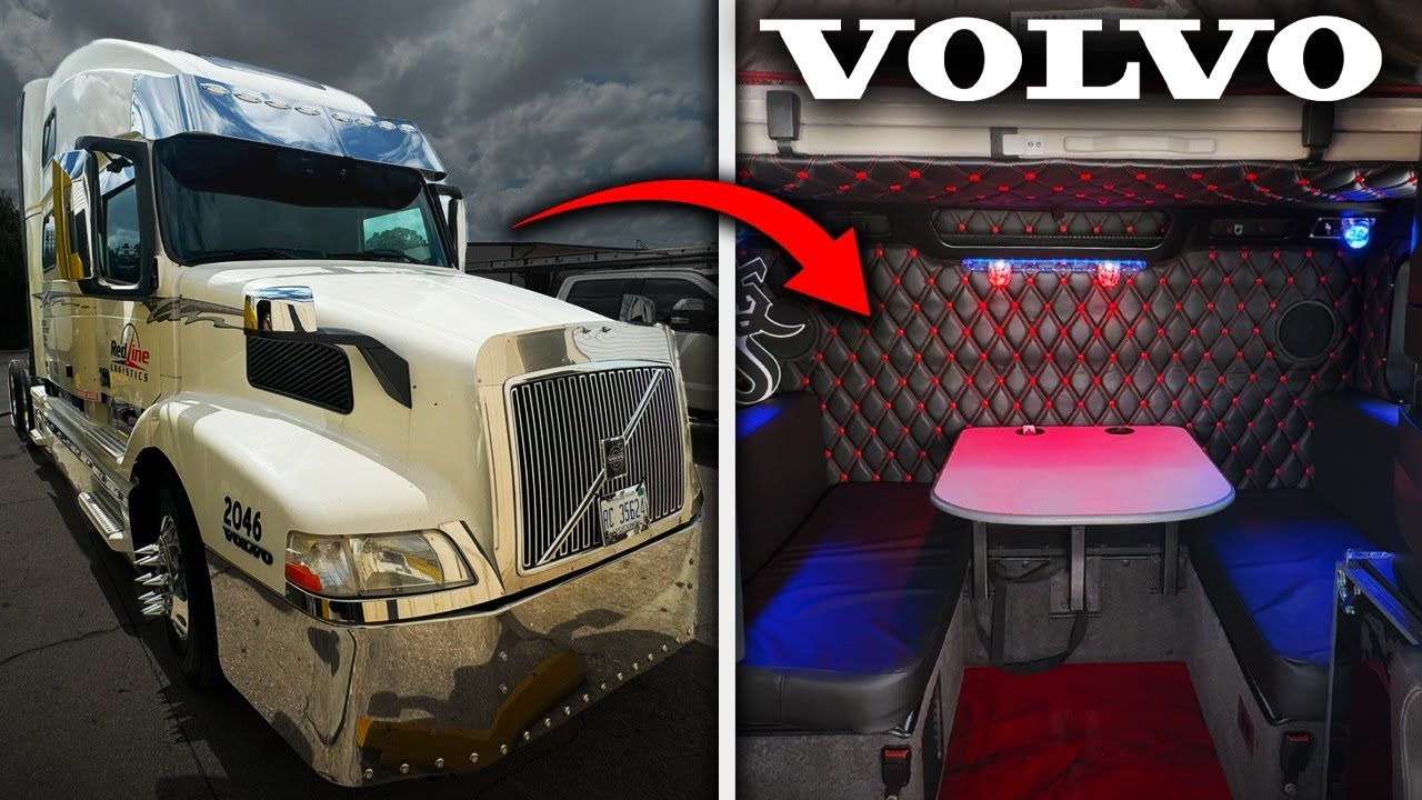 🚨 *Volvo VNL 760* прибыл в Тампу, Флорида, чтобы получить ПОЛНОСТЬЮ индивидуальный интерьер и НОВ...