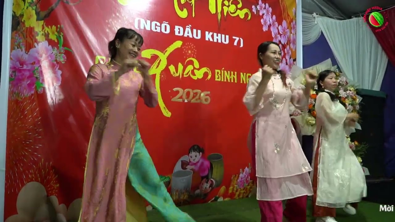TIỆC TẤT NIÊN -  ĐẦU  NGÕ KHU 7 ĐẠI PHÚC