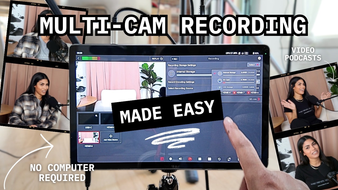 My Multi-Camera Video Podcast Setup Using the YoloBox Extreme