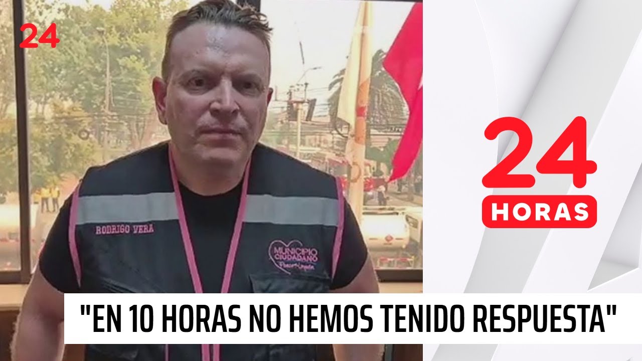 Alcalde de Penco: “Hay una comuna que se está quemando y en 10 horas no hemos tenido respuesta”