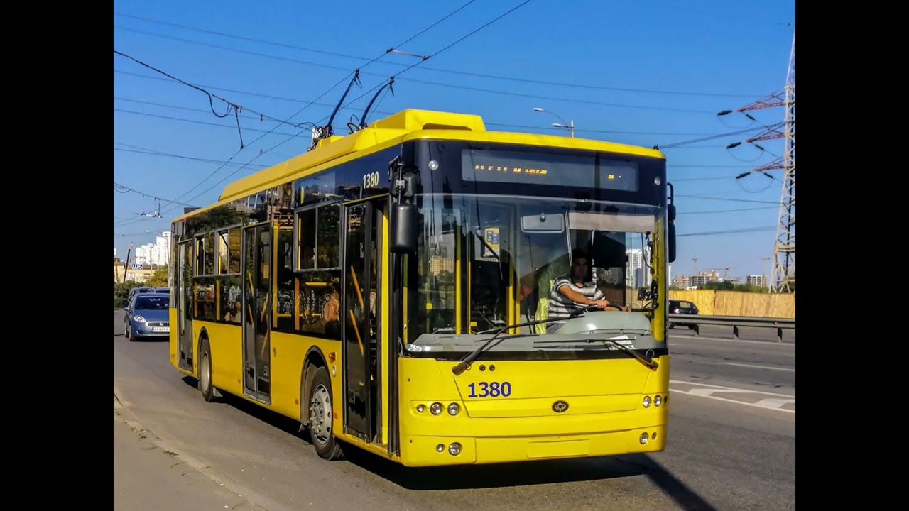 Інформатор тимчасового тролейбуса №43К. Площа Дарницька-Ст.м. Либідська.