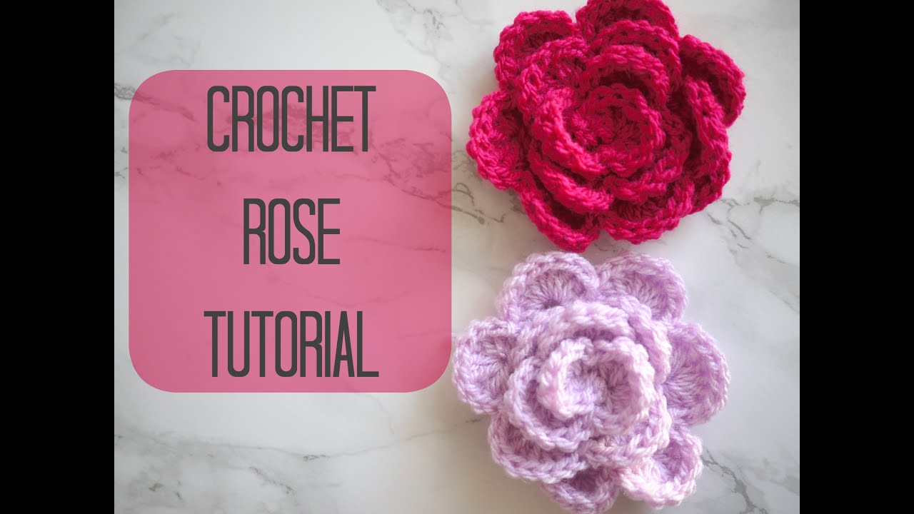 CROCHET: How to crochet a rose/flower | Bella Coco