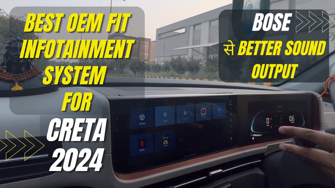 Best Aftermarket OEM Fit Infotainment System for Creta 2024 | Best Android System for New Creta