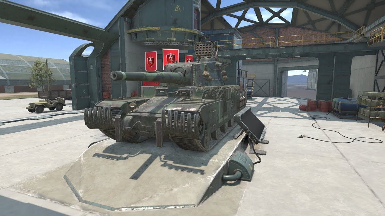 [World of Tanks Blitz]type5heavyに乗って敵と戯れるのだ✨